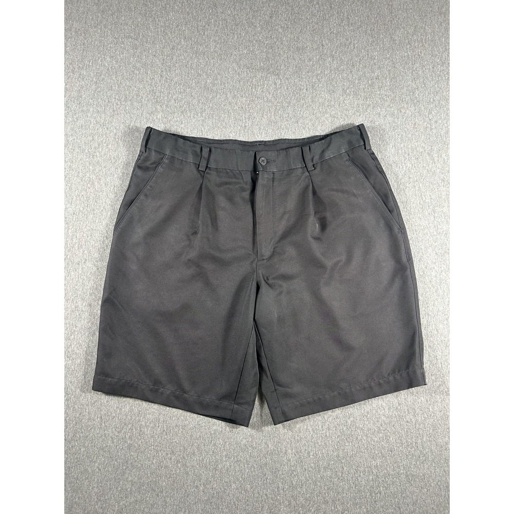 Nike Golf Dri-FIT Men'sBlack Pleated Chino ShortsSize 36